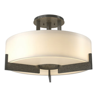 Hubbardton Forge - 126403-SKT-20-GG0216 - Axis Semi-Flush - Axis - Natural Iron
