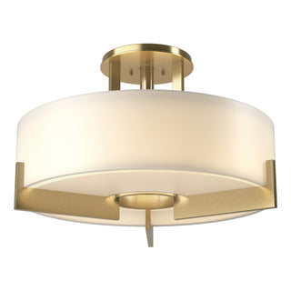 Hubbardton Forge - 126403-SKT-86-GG0216 - Axis Semi-Flush - Axis - Modern Brass