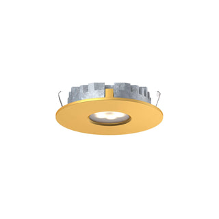 Dals - 4001-CC-GD - LED Recessed Superpuck - Super Puck - Gold