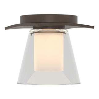 Hubbardton Forge - 126601-SKT-05-ZU0284 - Wren Flush Mount - Wren - Bronze