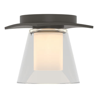 Hubbardton Forge - 126601-SKT-07-ZU0284 - Wren Flush Mount - Wren - Dark Smoke