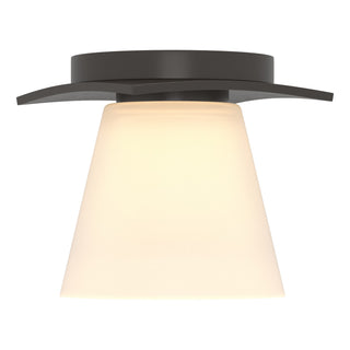 Hubbardton Forge - 126601-SKT-14-GG0242 - Wren Flush Mount - Wren - Oil Rubbed Bronze
