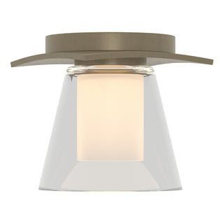 Hubbardton Forge - 126601-SKT-84-ZU0284 - Wren Flush Mount - Wren - Soft Gold