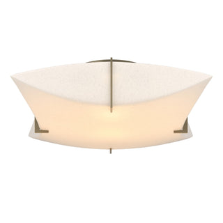 Hubbardton Forge - 126620-SKT-84-SH1999 - Bento Semi-Flush Mount - Bento - Soft Gold