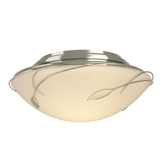 Hubbardton Forge - 126709-SKT-85-GG0098 - Forged Leaves Flush Mount - Leaf - Sterling
