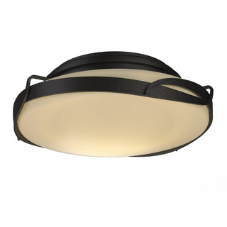 Hubbardton Forge - 126740-SKT-10-GG0097 - Flora Flush Mount - Flora - Black