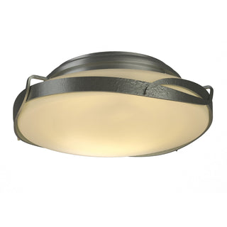 Hubbardton Forge - 126740-SKT-82-GG0097 - Flora Flush Mount - Flora - Vintage Platinum