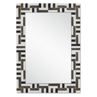 Currey and Company - 1000-0138 - Mirror - Gentry - Natural/Brass