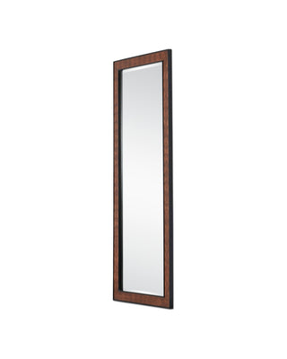 Dorian Floor Mirror in Kona/Black