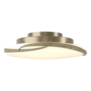 Hubbardton Forge - 126742-LED-84-GG0437 - Flora LED Flush Mount - Flora - Soft Gold