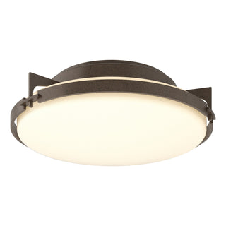 Hubbardton Forge - 126745-SKT-05-GG0097 - Metra Flush Mount - Metra - Bronze