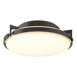 Hubbardton Forge - 126745-SKT-14-GG0097 - Metra Flush Mount - Metra - Oil Rubbed Bronze
