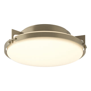 Hubbardton Forge - 126745-SKT-84-GG0097 - Metra Flush Mount - Metra - Soft Gold