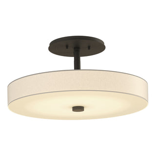 Hubbardton Forge - 126803-LED-14-SH1971 - Disq LED Semi-Flush - Disq - Oil Rubbed Bronze
