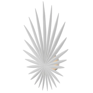 Currey and Company - 5000-0235 - LED Wall Sconce - Bismarkia - Gesso White