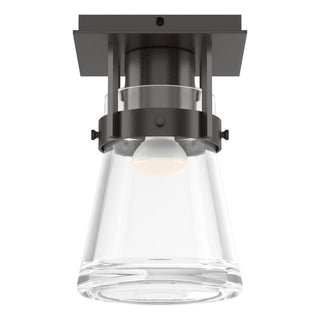 Hubbardton Forge - 128705-SKT-14-ZM0467 - Erlenmeyer 1 Light Semi-Flush - Erlenmeyer - Oil Rubbed Bronze