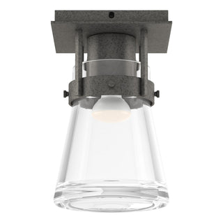 Hubbardton Forge - 128705-SKT-20-ZM0467 - Erlenmeyer 1 Light Semi-Flush - Erlenmeyer - Natural Iron