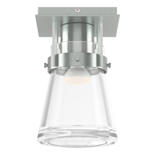 Hubbardton Forge - 128705-SKT-82-ZM0467 - Erlenmeyer 1 Light Semi-Flush - Erlenmeyer - Vintage Platinum