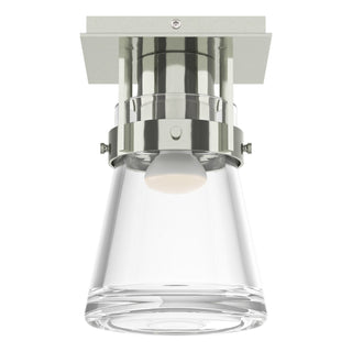 Hubbardton Forge - 128705-SKT-85-ZM0467 - Erlenmeyer 1 Light Semi-Flush - Erlenmeyer - Sterling