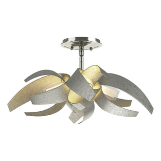 Hubbardton Forge - 128712-SKT-85-YE0352 - Corona Semi-Flush - Corona - Sterling