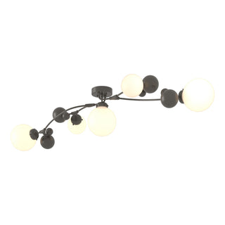 Hubbardton Forge - 128715-SKT-07-GG0639 - Sprig Semi-Flush - Sprig - Dark Smoke