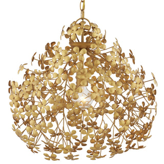 Currey and Company - 9000-1088 - One Light Pendant - Cloverfield - Contemporary Gold Leaf/Contemporary Gold