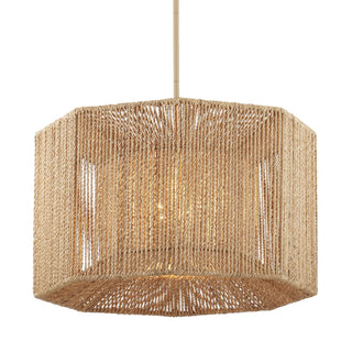 Currey and Company - 9000-1101 - Four Light Chandelier - Mereworth - Natural/Beige