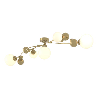 Hubbardton Forge - 128715-SKT-86-GG0639 - Sprig Semi-Flush - Sprig - Modern Brass