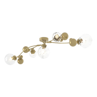 Hubbardton Forge - 128715-SKT-86-LL0639 - Sprig Semi-Flush - Sprig - Modern Brass