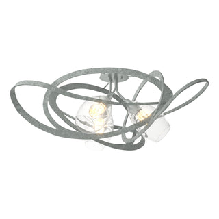 Hubbardton Forge - 128720-SKT-82-ZM0621 - Nest Semi-Flush - Nest - Vintage Platinum