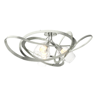 Hubbardton Forge - 128720-SKT-85-ZM0621 - Nest Semi-Flush - Nest - Sterling