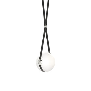 Hubbardton Forge - 131040-LED-SHRT-10-24-LK-HF-GG0670 - Derby Small LED Pendant - Derby - Black
