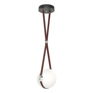 Hubbardton Forge - 131040-LED-STND-10-24-LB-HF-GG0670 - Derby Small LED Pendant - Derby - Black