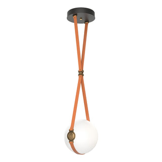 Hubbardton Forge - 131040-LED-STND-10-27-LC-NL-GG0670 - Derby Small LED Pendant - Derby - Black