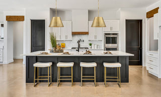 Alden One Light Pendant in Warm Brass