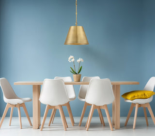 Alden One Light Pendant in Warm Brass