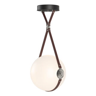 Hubbardton Forge - 131042-LED-STND-10-24-LB-HF-GG0680 - Derby Large LED Pendant - Derby - Black
