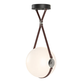 Hubbardton Forge - 131042-LED-STND-10-24-LB-NL-GG0680 - Derby Large LED Pendant - Derby - Black
