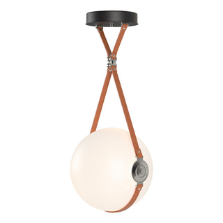 Hubbardton Forge - 131042-LED-STND-10-24-LC-NL-GG0680 - Derby Large LED Pendant - Derby - Black