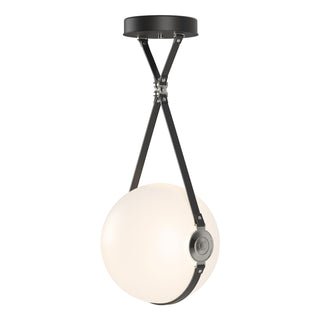 Hubbardton Forge - 131042-LED-STND-10-24-LK-NL-GG0680 - Derby Large LED Pendant - Derby - Black