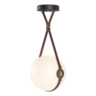 Hubbardton Forge - 131042-LED-STND-10-27-LB-HF-GG0680 - Derby Large LED Pendant - Derby - Black