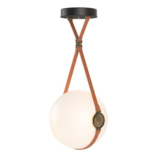 Hubbardton Forge - 131042-LED-STND-10-27-LC-NL-GG0680 - Derby Large LED Pendant - Derby - Black