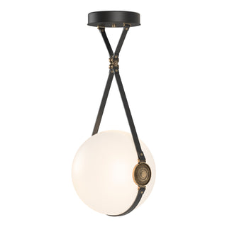 Hubbardton Forge - 131042-LED-STND-10-27-LK-HF-GG0680 - Derby Large LED Pendant - Derby - Black