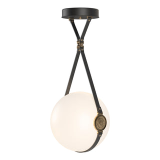 Hubbardton Forge - 131042-LED-STND-10-27-LK-NL-GG0680 - Derby Large LED Pendant - Derby - Black