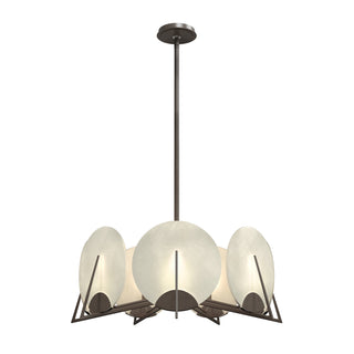 Hubbardton Forge - 131059-SKT-MULT-05-AR - Callisto 7-Light Pendant - Callisto - Bronze