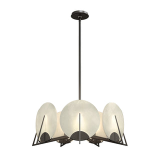 Hubbardton Forge - 131059-SKT-MULT-07-AR - Callisto 7-Light Pendant - Callisto - Dark Smoke