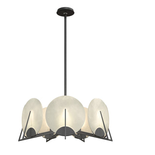 Hubbardton Forge - 131059-SKT-MULT-20-AR - Callisto 7-Light Pendant - Callisto - Natural Iron