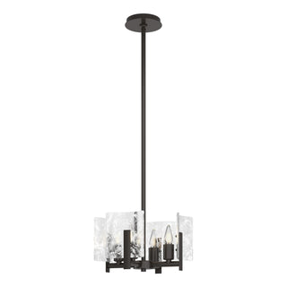 Hubbardton Forge - 131060-SKT-MULT-14-YR0719 - Arc 4-Light Semi-Flush/Pendant - Arc - Oil Rubbed Bronze