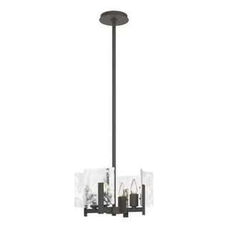 Hubbardton Forge - 131060-SKT-MULT-20-YR0719 - Arc 4-Light Semi-Flush/Pendant - Arc - Natural Iron