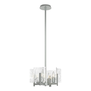 Hubbardton Forge - 131060-SKT-MULT-82-YR0719 - Arc 4-Light Semi-Flush/Pendant - Arc - Vintage Platinum